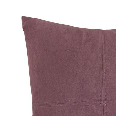 Cuscino quadrato scamosciato - federa + imbottitura