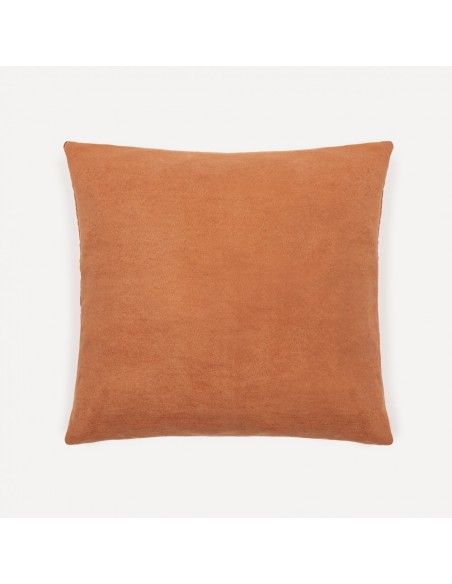 Cuscino quadrato scamosciato - federa + imbottitura Cuscino quadrato scamosciato - federa + imbottitura