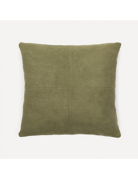 Cuscino quadrato scamosciato - federa + imbottitura Cuscino quadrato scamosciato - federa + imbottitura