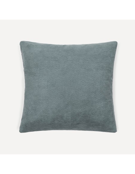 Cuscino quadrato scamosciato - federa + imbottitura Cuscino quadrato scamosciato - federa + imbottitura