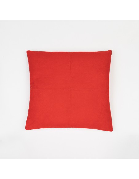 Cuscino quadrato scamosciato - federa + imbottitura Cuscino quadrato scamosciato - federa + imbottitura