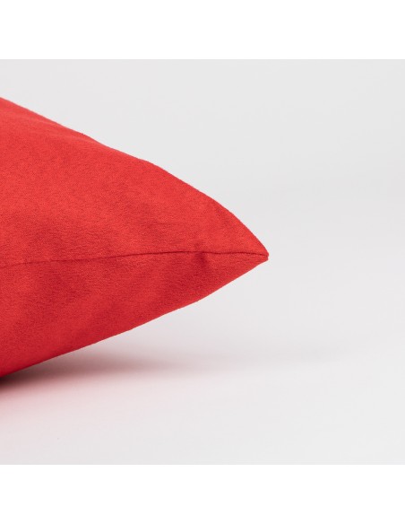 Cuscino quadrato scamosciato - federa + imbottitura Cuscino quadrato scamosciato - federa + imbottitura