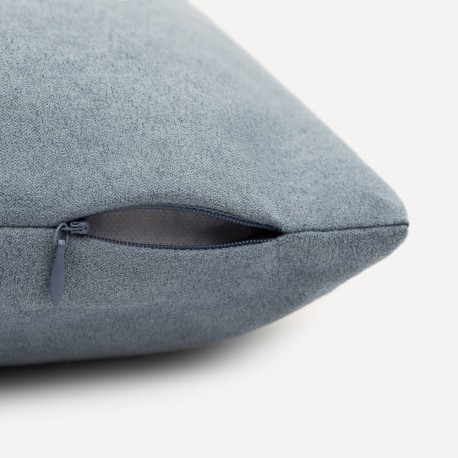 Cuscino quadrato scamosciato - federa + imbottitura