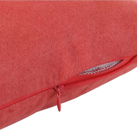 Cuscino rettangolare scamosciato 30x50 - federa + imbottitura