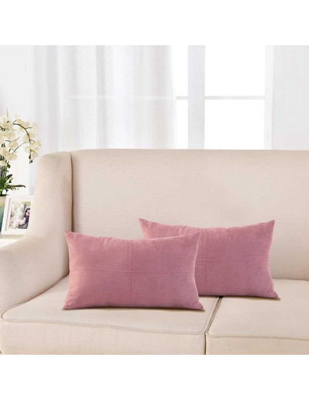 Cuscino rettangolare scamosciato 30x50 - federa + imbottitura Cuscino rettangolare scamosciato 30x50 - federa + imbottitura