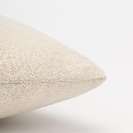 Cuscino rettangolare scamosciato 30x50 - federa + imbottitura