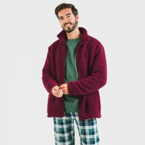 Felpa sherpa uomo 2
