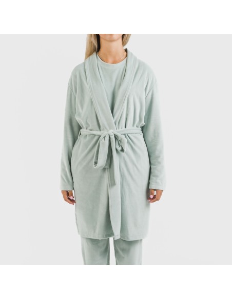 Vestaglia Velvet tinta unita