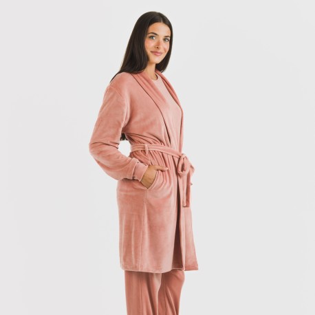 Vestaglia Velvet tinta unita