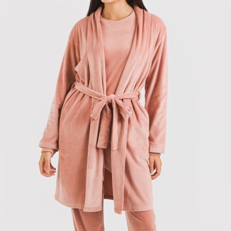 Vestaglia Velvet tinta unita