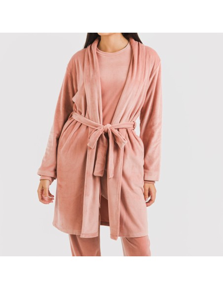 Vestaglia Velvet tinta unita