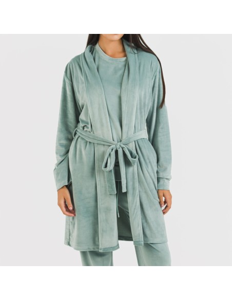 Vestaglia Velvet tinta unita