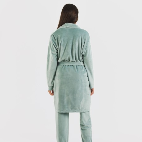 Vestaglia Velvet tinta unita