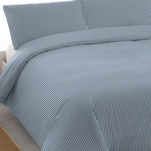 Copripiumino cotone Raya Linares blu