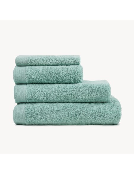 Asciugamano 400gr doppia spugna verde tiffany Asciugamano 400gr doppia spugna verde tiffany