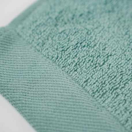 Asciugamano 400gr doppia spugna verde tiffany
