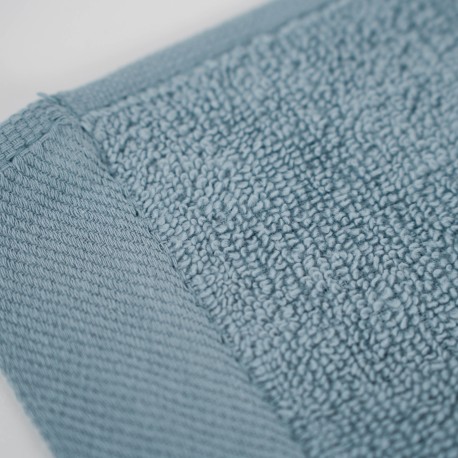 Asciugamano 400gr doppia spugna indaco