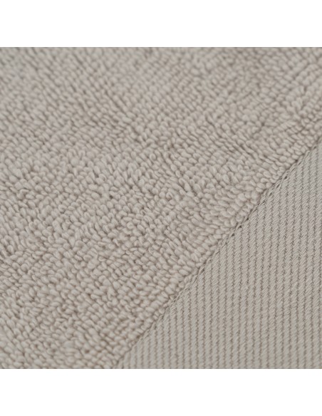 Asciugamano 400gr doppia spugna grigio perla Asciugamano 400gr doppia spugna grigio perla