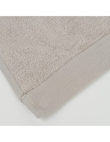 Asciugamano 400gr doppia spugna grigio perla Asciugamano 400gr doppia spugna grigio perla