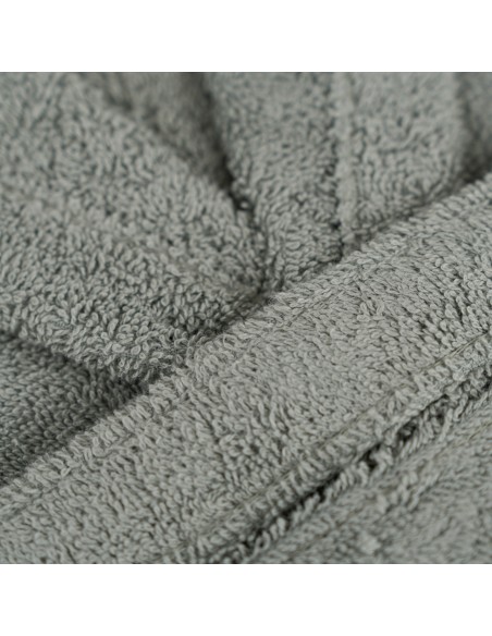 Accappatoio con cappuccio verde salvia 450gr unisex