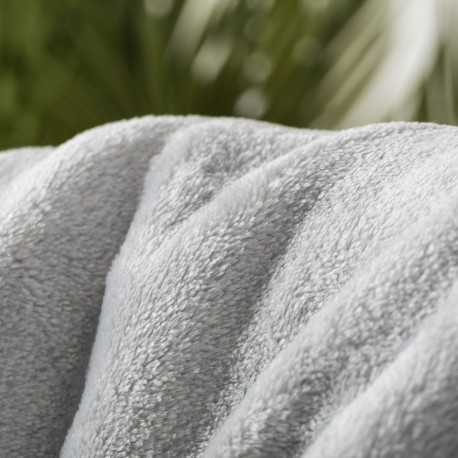 Coperta velluto tinta unita