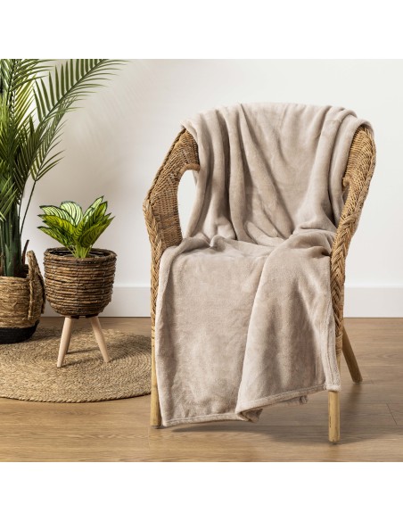 Coperta velluto tinta unita Coperta velluto tinta unita