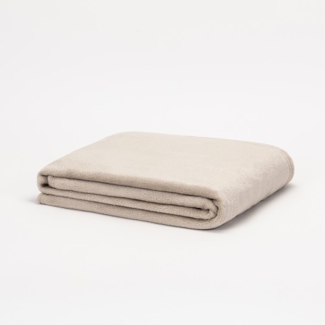 Coperta velluto tinta unita