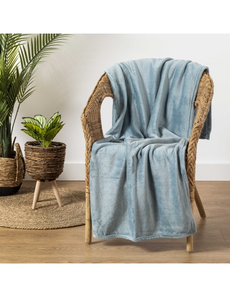 Coperta velluto tinta unita Coperta velluto tinta unita