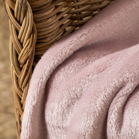 Coperta velluto tinta unita