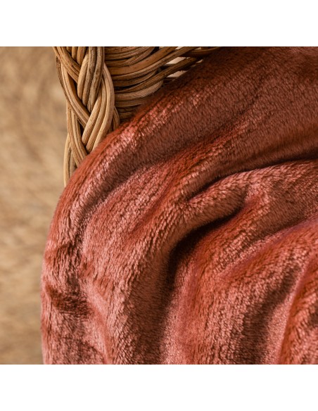 Coperta velluto tinta unita Coperta velluto tinta unita