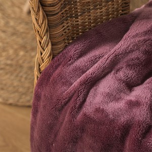 Coperta velluto 500gr tinta unita 2