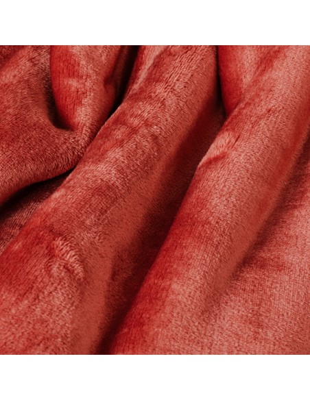 Coperta velvet sherpa tinta unita