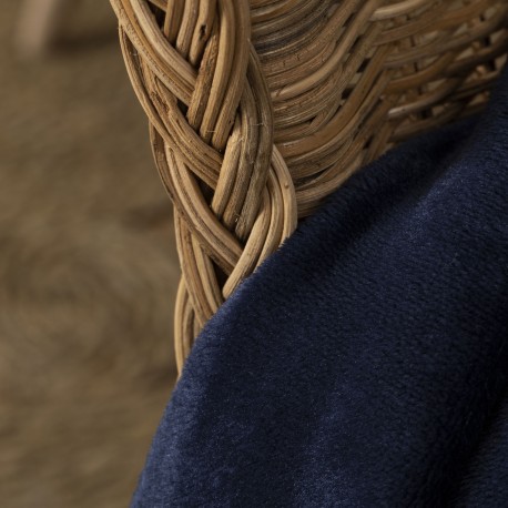 Coperta velvet sherpa tinta unita