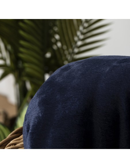 Coperta velvet sherpa tinta unita