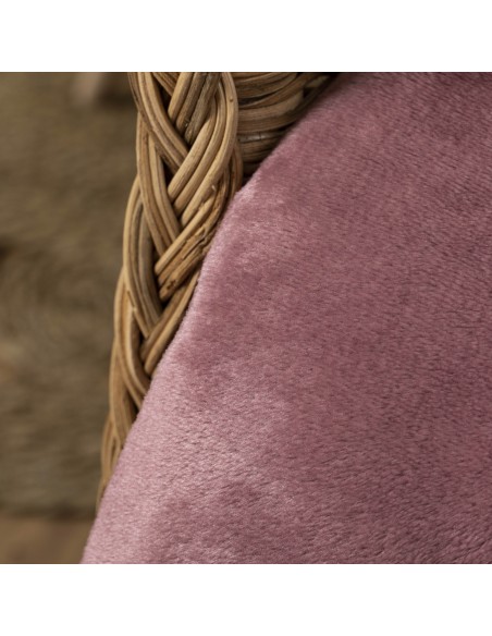 Coperta velvet sherpa tinta unita