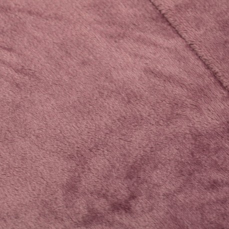 Coperta velvet sherpa tinta unita