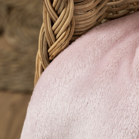 Coperta velvet sherpa tinta unita