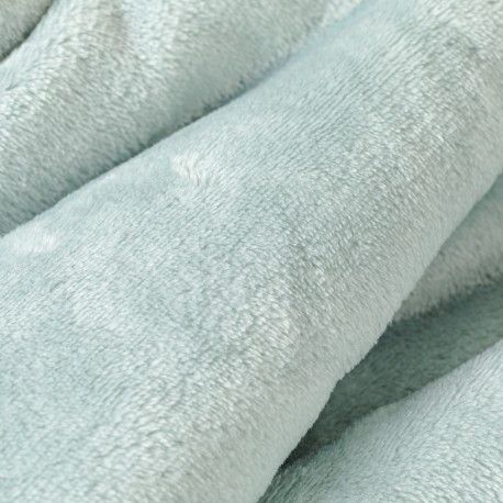 Coperta velvet sherpa tinta unita