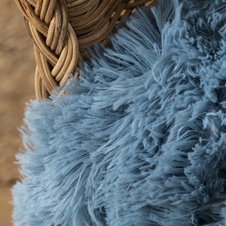 Coperta pelo sherpa tinta unita