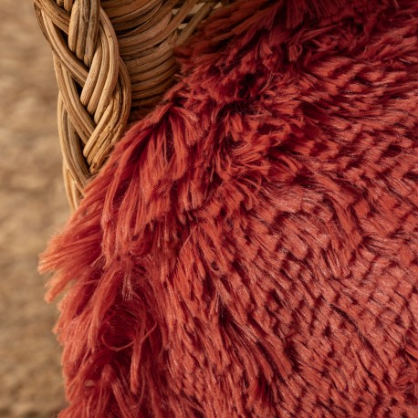 Coperta pelo sherpa tinta unita