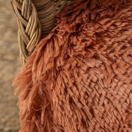 Coperta pelo sherpa tinta unita