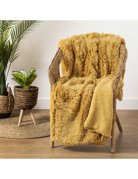 Coperta pelo sherpa tinta unita Coperta pelo sherpa tinta unita