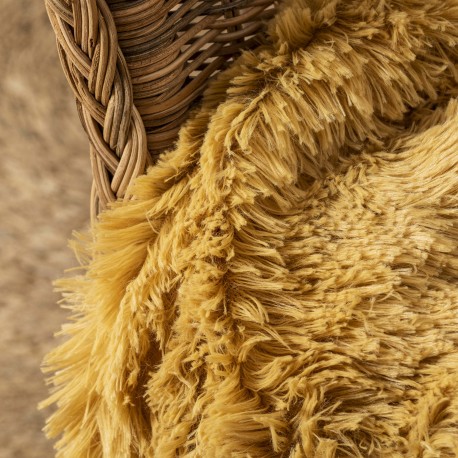 Coperta pelo sherpa tinta unita