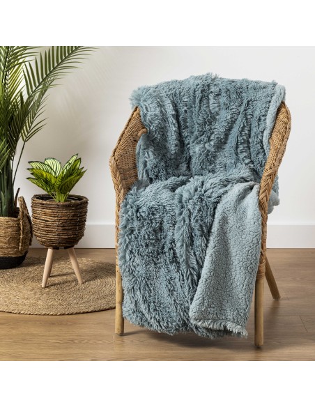 Coperta pelo sherpa tinta unita Coperta pelo sherpa tinta unita