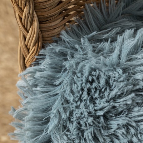 Coperta pelo sherpa tinta unita