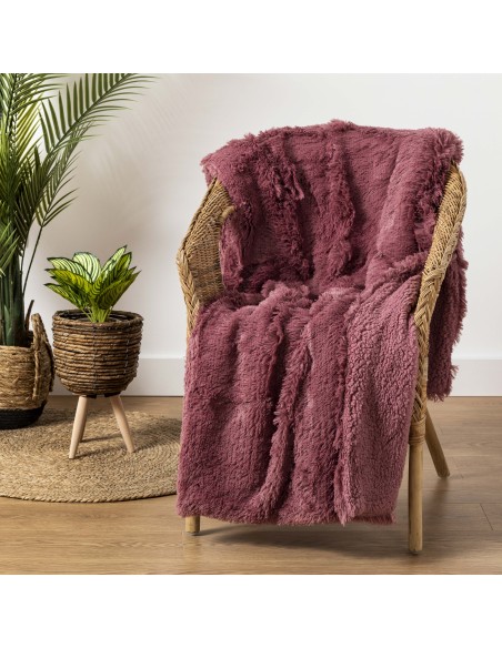 Coperta pelo sherpa tinta unita Coperta pelo sherpa tinta unita