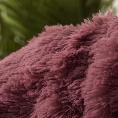 Coperta pelo sherpa tinta unita