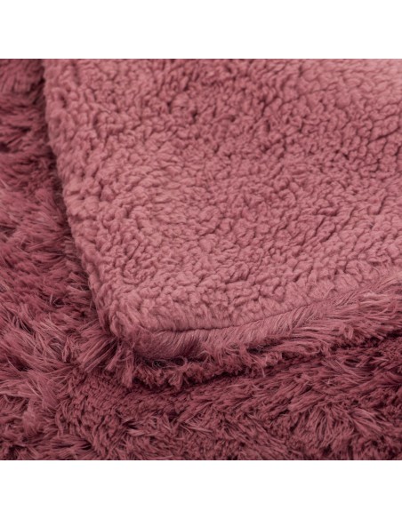 Coperta pelo sherpa tinta unita Coperta pelo sherpa tinta unita