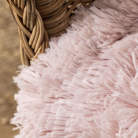 Coperta pelo sherpa tinta unita