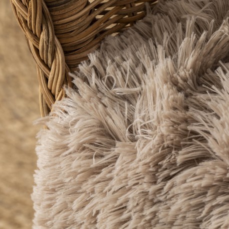 Coperta pelo sherpa tinta unita